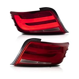 DRL LED tail lights Assembly Taillamp For Toyota Vios 2014-2016 Rear Lamp Reverse Light Back Up Car Taillight