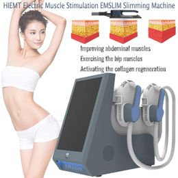 Hiemt slimming machine muscle stimulator EMslim 4 Handles for Whole Body shaping bulid muscles and fat burn