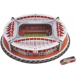 [Divertente] 84 Pz / set Portogallo Benfica Stadium RU Competition Football Game Stadi modello di edificio giocattolo per bambini regalo per bambini scatola originale X0522