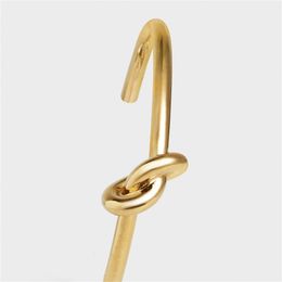 High Quality Brass Bangle Men Women Tie Bracelets Cuff For Women Jewellery Simple Fashion Creative Steel Wire Rose Silver Gold Brace158m