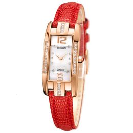 Wristwatches Women's Watches ROSDN Japan Quartz Movement Sapphire Watch Lady 50M Waterproof Diamond 8 Mm Ultra-thin R3136