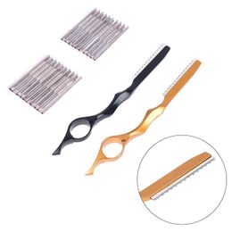 Hair Scissors Barber Knife Cutting Razor Hairdressing Thinning Shaving Thinner Trimming