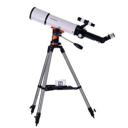AWEITE Outdoor Monocular HD Space Telescope Astronomical With Tripod Spotting Scope Children Kids Educationa Tools - Black white