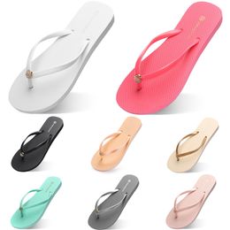 women slippers fashion flip flops beach hotel indoor slipper triple black pink white lemon green grey blue womens shoes sixty seven