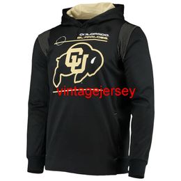 NCAA Colorado Buffaloes 2021 Team Sideline Performance Pullover Hoodie S-3XL