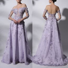 Aura Queen Purple Dinner Annual Meeting Customised Evening Dress Birthday Show Host Performance Dresses