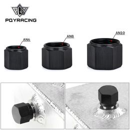 AN6 AN8 AN10 Adapter Female Flare End Caps Plug Tube Nut Hexagon Head Port Blanking Plugs Cap Lock Hose Connector Fitting PQY-BL01