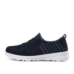 Wholesale 2021 Top Quality Men Women Sport Mesh Running Shoes Fashion Breathable Sneakers Black Grey Runners SIZE 35-42 WY27-2063