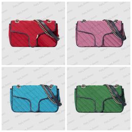 Crossbody Totes Shoulder Bags for Women Designers Handbag Velvet bag Sliding Chain Strap Antique Hardware Silk Lining Phone Purse