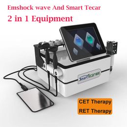 Extracorporeal shock wave physical cure equipment CE approved eswt device ED therapy shockwave with EMS tecar
