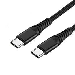 USB Type C to USB-C Cables PD 60W Fast charge Cable For S10 xiaomi huawei Type-C 3A Quick Charging Cable USBC Cord