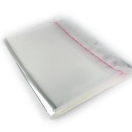Mylar Plastic Bags Offset Printing Transparent Colourless Packing Bag Sticker Small Parking Paster Opps 100Pcs/Set
