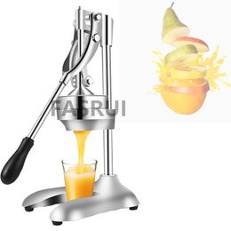 Manual Hand Press Juicer Squeezer Citrus Lemon Orange Pomegranate Fruit Juice Extractor