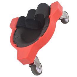 Knee Pad Rolling Wheels-Multifunctional Sliding Labor-Saving Wheel Kneeling Pad Adjustable Gliding Knee Wheeled Rolling
