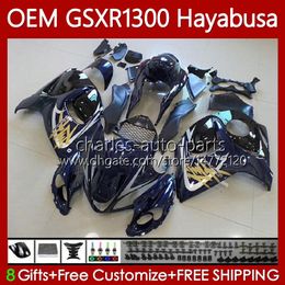 OEM Stock blue Fairings For SUZUKI Hayabusa GSXR-1300 2014 2015 2016 2017 2018 2019 77No.84 GSXR 1300 CC GSX R1300 08-19 1300CC GSXR1300 08 09 10 11 12 13 Injection Body