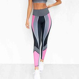Women Tights Fitness Running Yoga Pants Push Up Leggins Energy Gym Clothing Girl Leggins High Waist Seamless Sport Leggings #T1P H1221