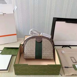 Borsa a tracolla di design Borsa a conchiglia di lusso Borse a catena da donna Lettera GG stampata di alta qualità con borsa da donna alla moda Borse da esterno