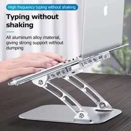 Laptop Stand Adjustable Aluminium Alloy Notebook Stand Compatible with 10-17 Inch Laptop Portable Laptop Holder For pc