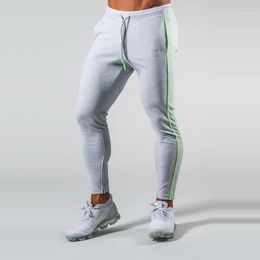 Men's Pants Jogger Sweatpants Fitness Gym Bodybuilding Tracksuit Men Jogging Casual Fashion Classic Side Striped Sports