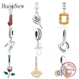 Other Huoo Fit Original Charms Bracelets 925 Sterling Silver Baby Treasure Pacifier Beads For Women Jewelry Making Berloque