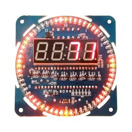 Timers Rotation Led Electronic Clock Alarm Module Watch Temperature Display