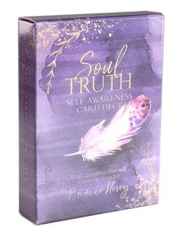 Soul Truth Self-awareness Oracles Card Fate Divination Tarot Deck Board Game for Adult Party Family Gift