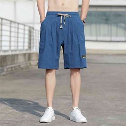 Anbican Fashion Summer Baggy Casual Shorts Men Straight Loose Short Harem Pants Male Bermuda Beach Big Size 8XL 210721