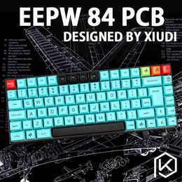 xd84 pro 75% eepw84 Custom Mechanical Keyboard Supports TKG-TOOLS Underglow RGB PCB programmed kle Kimera core Lots of layouts