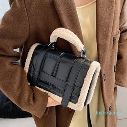 Fashion brand women's purse lambswool plutonium leather shoulder crossbody for women 2021 bag designer courier bags