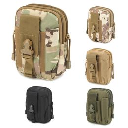 2022 militärpaket Outdoor-Taschen Taktische Taille Pack Bump Bag Männer Beutel Tarnung Camouflage Militär Belt Packs Nylon Werkzeuge Lagerung