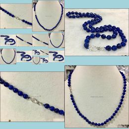 Fine 2x4mm Sapphire Faceted Roundel Gems Beads Necklace Silver Clasp AAA