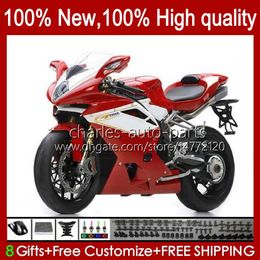 Bodys kit For MV Agusta F4 R312 750S 750 1000 R CC S 1000CC 05-06 Bodywork 35No.28 312 1078 S 312R 750R 1000R Red white new Cowling 2005 2006 MA MV F4 05 06 OEM Fairings