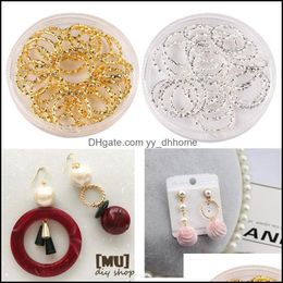 Jewelry Packaging & Display Jewelryjewelry Pouches, Bags 200Pcs Jump Rings Twisted Close Diy Earrings Necklace Findings Drop Delivery 2021 F