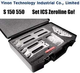 S 150 550 Set ICS Zeroline Go! parts. Clamping support for the direct installation on WEDM machine table