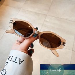 Fashion Irregular Cat Eye Sunglasses Women Vintage Oval Blue Tea Eyewear Men Shades UV400 Sun Glasses Factory price expert design Quality Latest Style Original