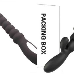 Nxy Sex Vibrators 10 Speed Anal Vibrator Beads Prostate Massage Dual Motor Butt Plug Stimulator Usb Charge Toys for Men Women 1227