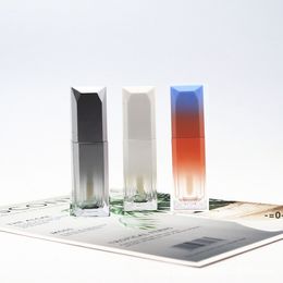 5ml Gradient Colour Lipgloss Plastic bottle Containers Empty Clear Lip gloss Tube Eyeliner Eyelash Container LLD10888