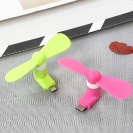 portable mini cool micro USB fan 3 in 1 2for Android PC general mobile phone