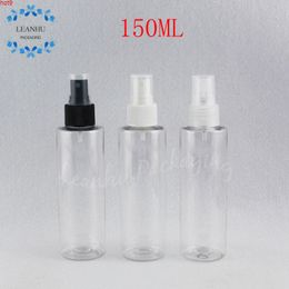 150ML Transparent Flat Shoulder Plastic Bottle , 150CC Perfume / Toner Sub-bottling Empty Cosmetic Container ( 40 PC/Lot )good qty