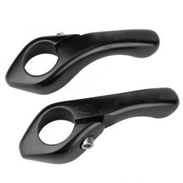 Bike Handlebars &Components Bicycle Deputy Handle Aluminium Alloy Anti-slip Secondary For Bicycles With Lock Ring Kit