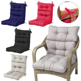 Cushion/Decorative Pillow Outdoor Cushions High Back Terrace Chair Cushion Three-dimensional Fixed Seat Garden Restaurant