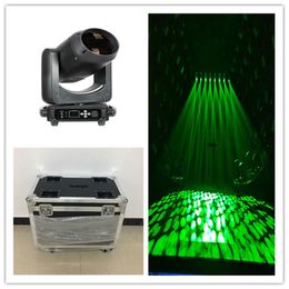 2pcs with flightcase beam 300W 15r double prism led moving beam 300W LED DMX beam moving head Party Club DJ Stage Lighting