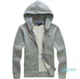 Luxury-Mens polo Hoodies and Sweatshirts autumn winter casual with a hood sport jacket men's hoodies