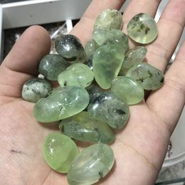 Natural Prehnite Green Grape Quartz Crystal Gravel Stone Gifts Home Decora Crystals Healing Mineral