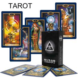 Tarot Deck 78 Cards 2021 Affectional Divination Fate Game English Version Palying For Party saleG4MK