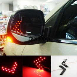 2pcs 14-SMD Car Auto Side Led Lights Rear View Mirror Decorative Lamp Turn Signal Lights Tuning Accessories Car Supplies