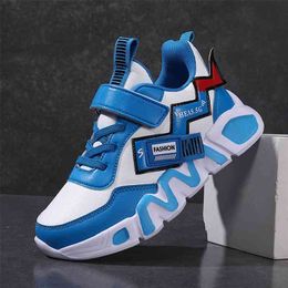 Children Shoes For Girls Sneakers Kids Casual Shoes Leather Running Footwear Trainers Anti-slippery Fashion School Student 210329