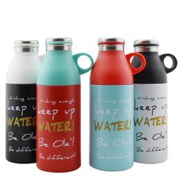 350ml 12oz Bottles Cups Kids Mugs 304 Stainnless Steel Bottle Drinking tumbler with lid cup