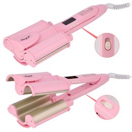 32Mm Ceramic Curling Iron Hair Waver Curler Lcd Dispaly Curl Wave Roller Curly Adjustable Temperature Hair Style Tool