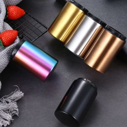 High Quality Automatic Push Down Stainless Steel Beer Bottle Opener 5 Colours